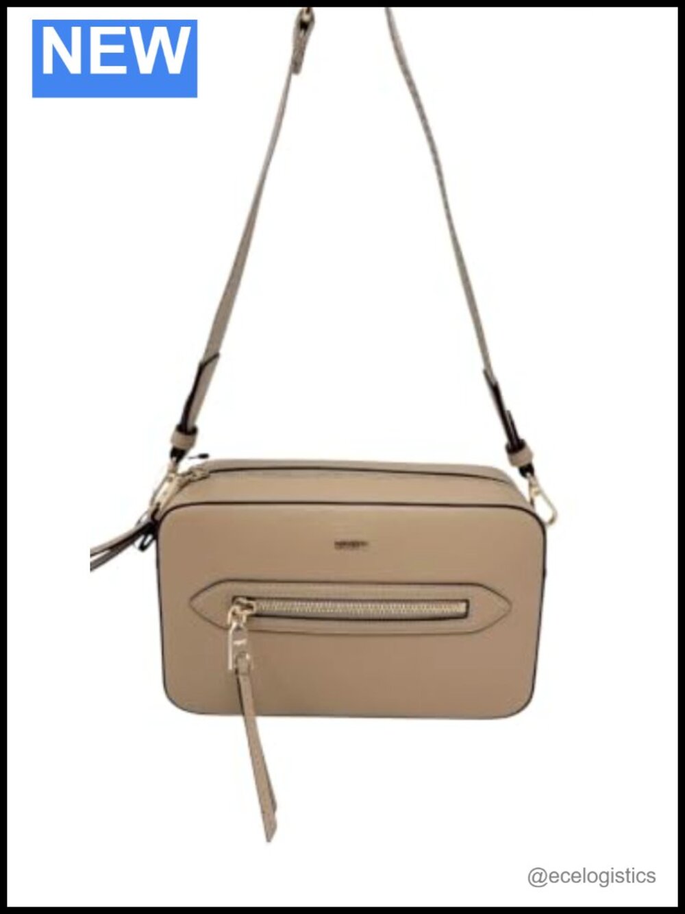 DKNY Chelsea Crossbody Bag ~ Womens Camera Bag with Double Compartments &